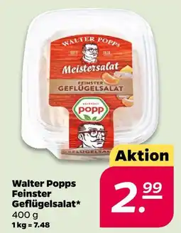 Netto Walter popps feinster geflügelsalat Angebot