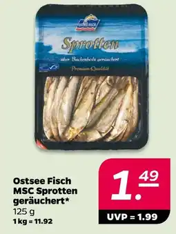 Netto Ostsee fisch msc sprotten geräuchert Angebot