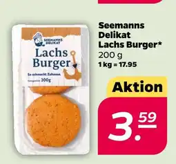 Netto Seemanns delikat lachs burger Angebot