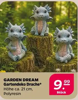 Netto Garden dream gartendeko drache Angebot