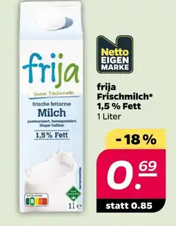 Netto Frija frischmilch Angebot