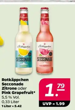 Netto Rotkäppchen secconade zitrone Angebot