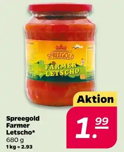 Netto Spreegold farmer letscho Angebot