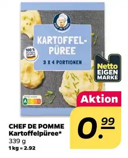 Netto Chef de pomme kartoffelpüree Angebot