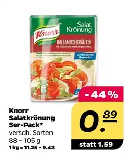 Netto Knorr salatkrönung 5er-pack Angebot