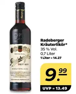 Netto Radeberger kräuterlikör Angebot
