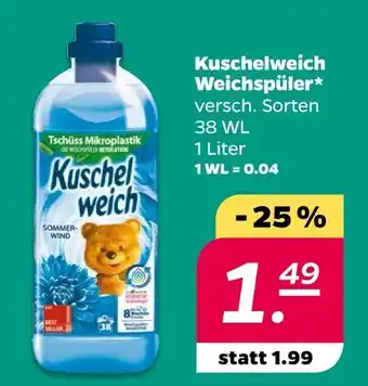 Kuschelweich weichspüler