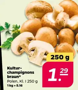 Netto Kultur-champignons braun Angebot