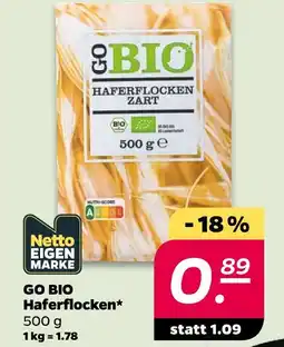 Netto Go bio haferflocken Angebot