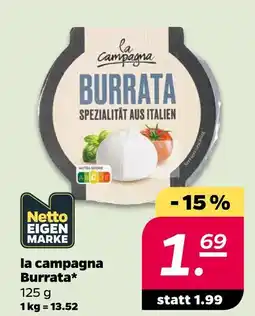 Netto La campagna burrata Angebot