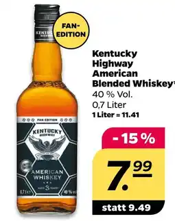 Netto Kentucky highway american blended whiskey Angebot
