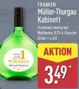 Aldi Nord FRANKEN Müller-Thurgau Kabinett Angebot