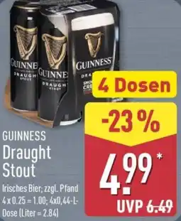 Aldi Nord GUINNESS Draught Stout Angebot