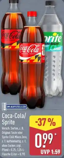 Aldi Nord Coca-Cola/ Sprite Angebot