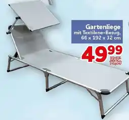 CENTERSHOP Gartenliege Angebot