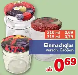 CENTERSHOP Einmachglas Angebot