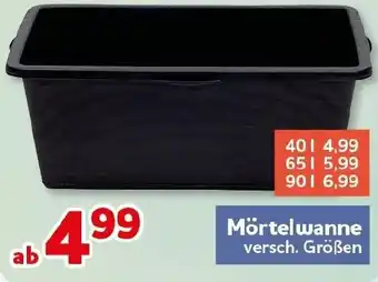 CENTERSHOP Mörtelwanne Angebot