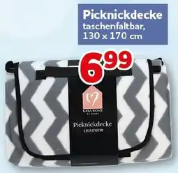 CENTERSHOP Picknickdecke Angebot