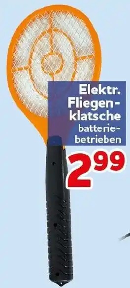 CENTERSHOP Elektr. Fliegenklatsche Angebot