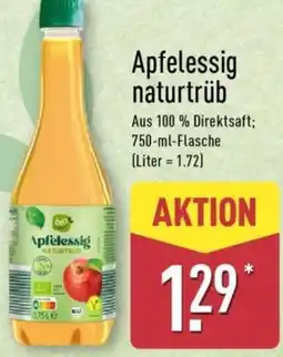 Aldi Nord Bio Apfelessig naturtrüb Angebot