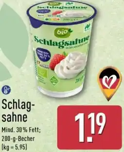 Aldi Nord Bio Schlagsahne Angebot