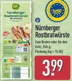 Aldi Nord Bio Nürnberger Rostbratwürste Angebot