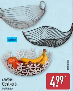 Aldi Nord CROFTON Obstkorb Angebot