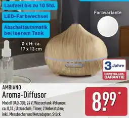 Aldi Nord AMBIANO Aroma-Diffusor Angebot