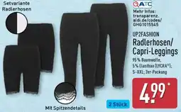 Aldi Nord UP2FASHION Radlerhosen/ Capri-Leggings Angebot