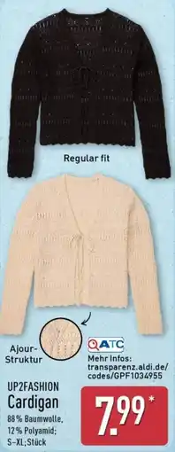 Aldi Nord UP2FASHION Cardigan Angebot