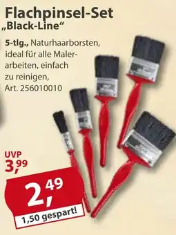 Sonderpreis Baumarkt Flachpinsel-Set ,,Black-Line" Angebot