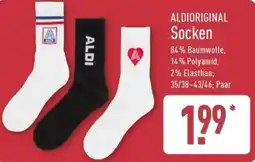 Aldi Nord ALDIORIGINAL Socken Angebot