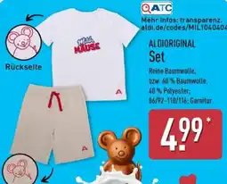 Aldi Nord ALDIORIGINAL Set Angebot