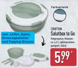 Aldi Nord CROFTON Salatbox to Go Angebot