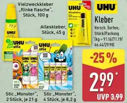 Aldi Nord UHU Kleber Angebot