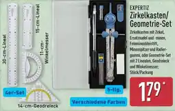 Aldi Nord EXPERTIZ Zirkelkasten/ Geometrie-Set Angebot