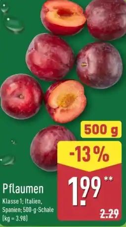 Aldi Nord Pflaumen Angebot