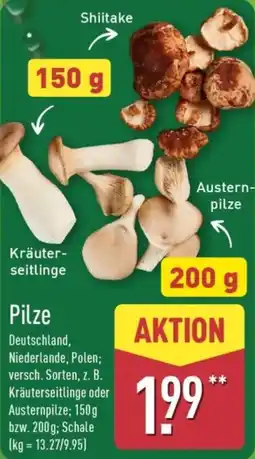 Aldi Nord Pilze Angebot