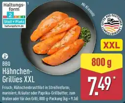 Aldi Nord BBQ Hähnchen Grillies XXL Angebot