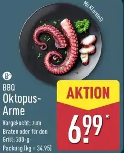 Aldi Nord BBQ Oktopus Arme Angebot