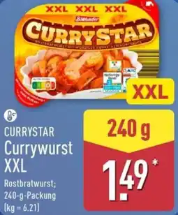Aldi Nord CURRYSTAR Currywurst XXL Angebot