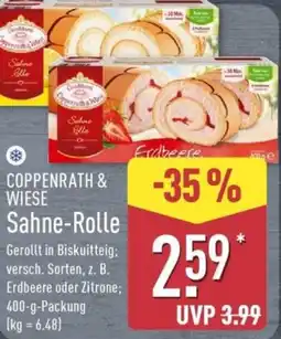 Aldi Nord COPPENRATH & WIESE Sahne-Rolle Angebot