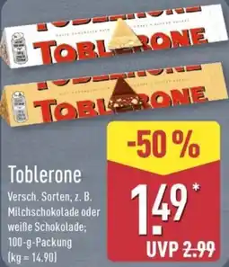 Aldi Nord Toblerone Angebot