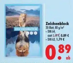 Mäc Geiz Zeichenblock Angebot