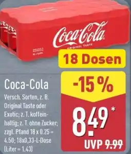 Aldi Nord Coca-Cola Angebot