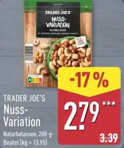 Aldi Nord TRADER JOE'S Nuss Variation Angebot