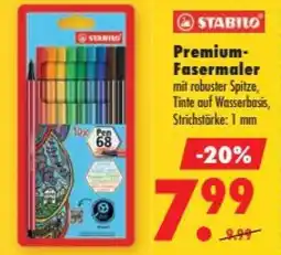Mäc Geiz STABILO Premium- Fasermaler Angebot