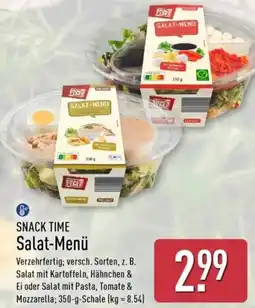 Aldi Nord SNACK TIME Salat-Menü Angebot
