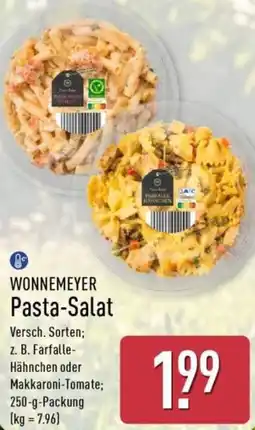 Aldi Nord WONNEMEYER Pasta-Salat Angebot