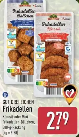 Aldi Nord GUT DREI EICHEN Frikadellen Angebot